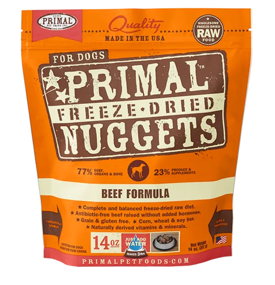 Primal Freeze-Dried Dog Beef