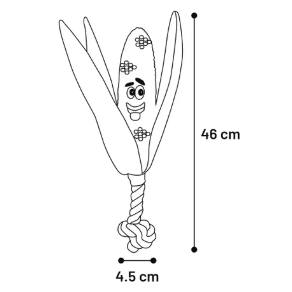 Rope Dog Toy - Xibor Corn