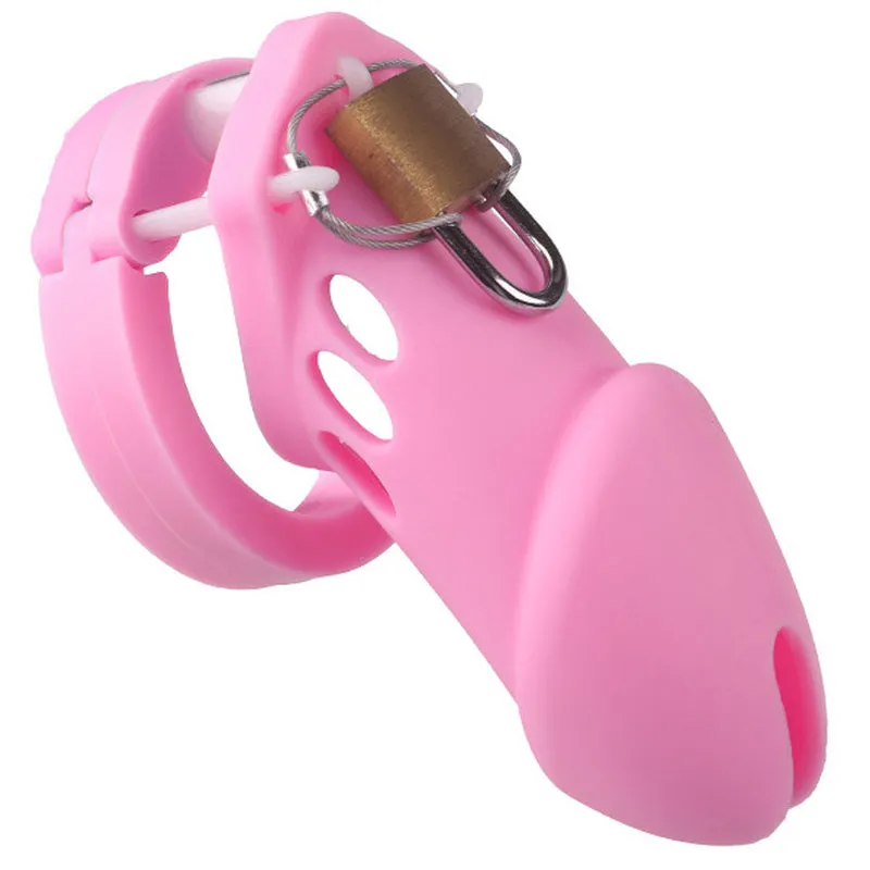 Silicone Male Chastity Cage