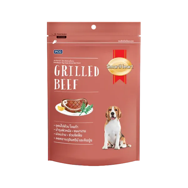 Smartheart Dog Food Grilled Beef Flavour 100g