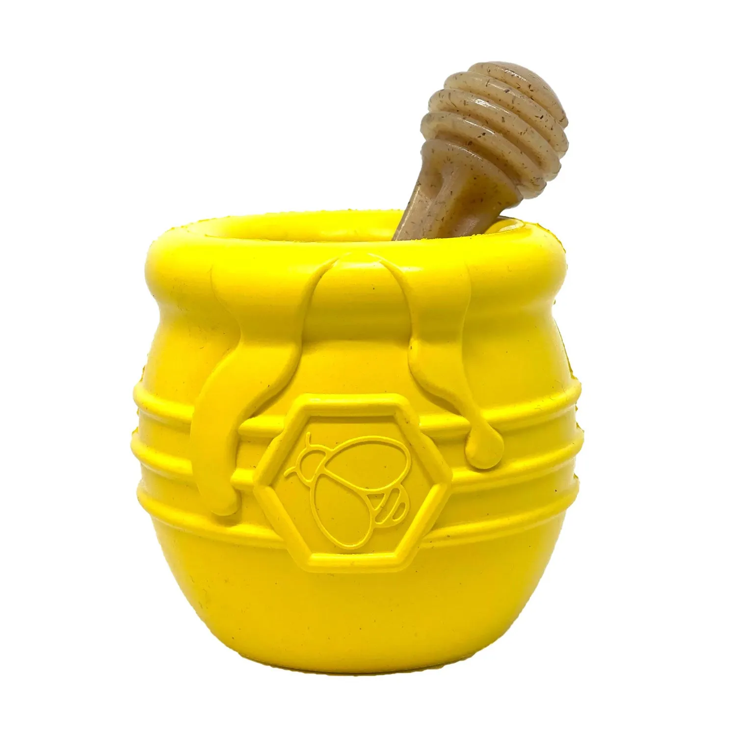 SodaPup Honey Pot Durable Rubber Treat Dispenser