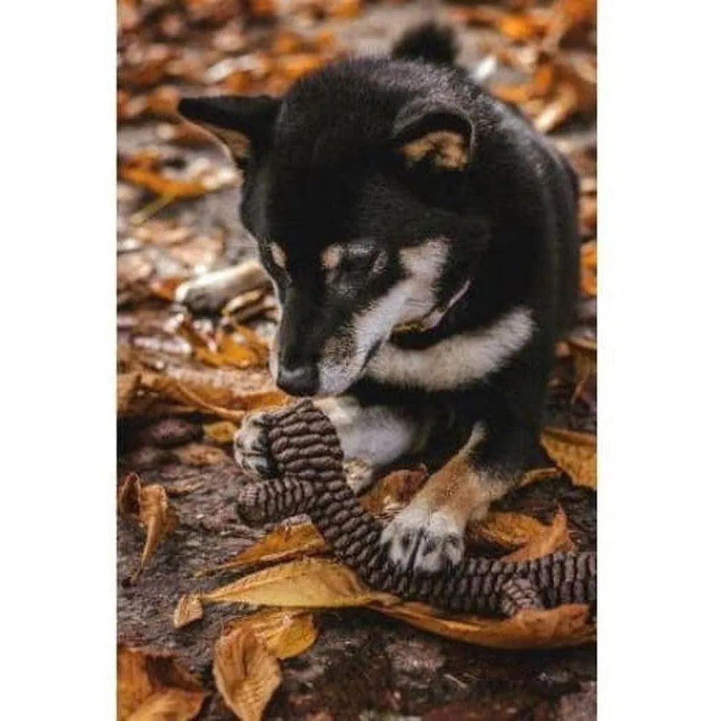 Tall Tails Brown Braided Stick Toy