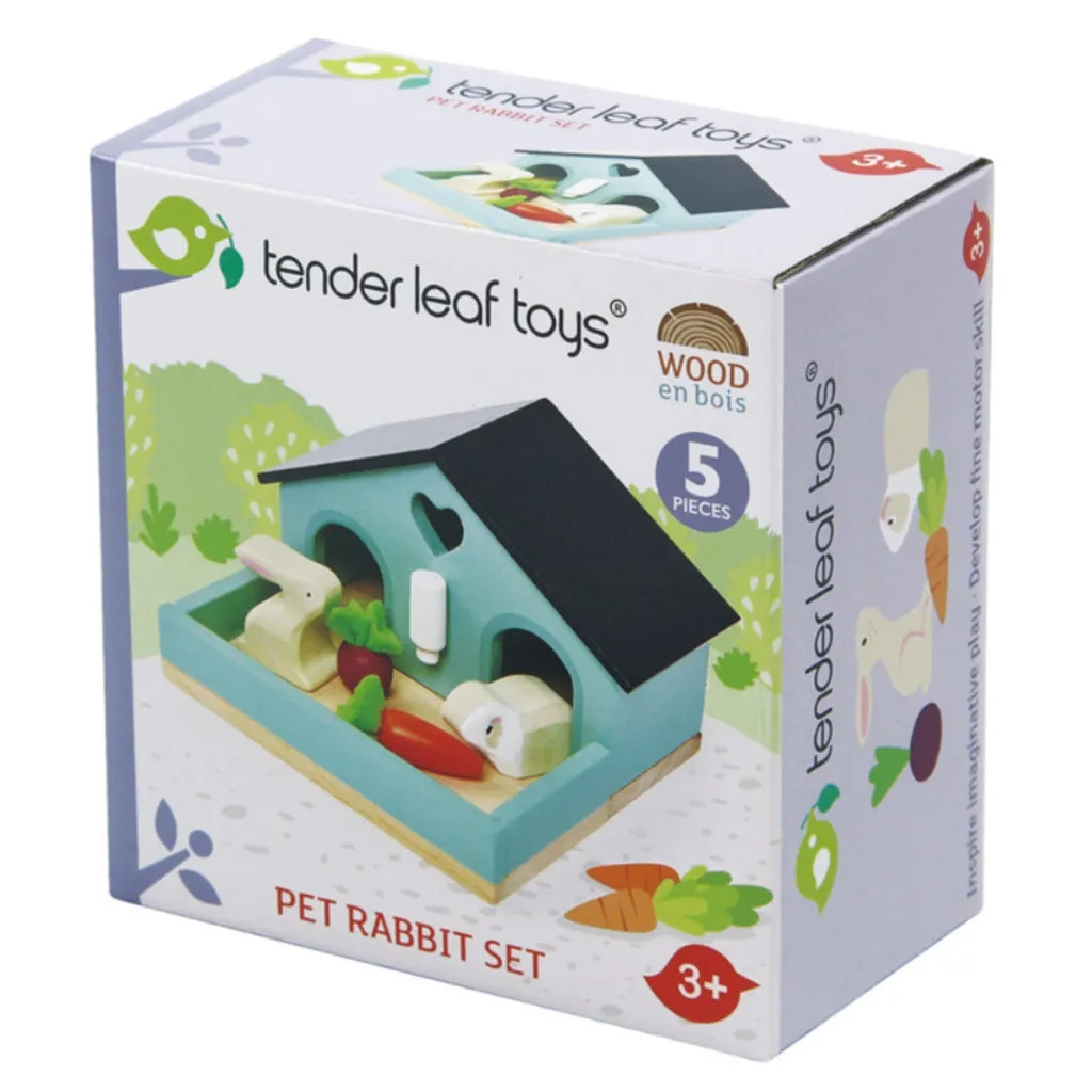 Tender Leaf Pet Rabbit & Guinea Pig Set