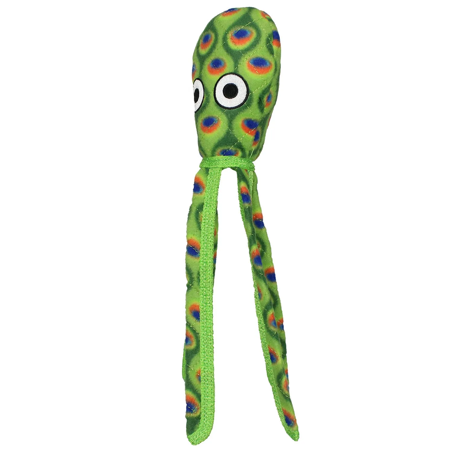 Tuffy Dog Toy Kaleidoscope the Green Squid