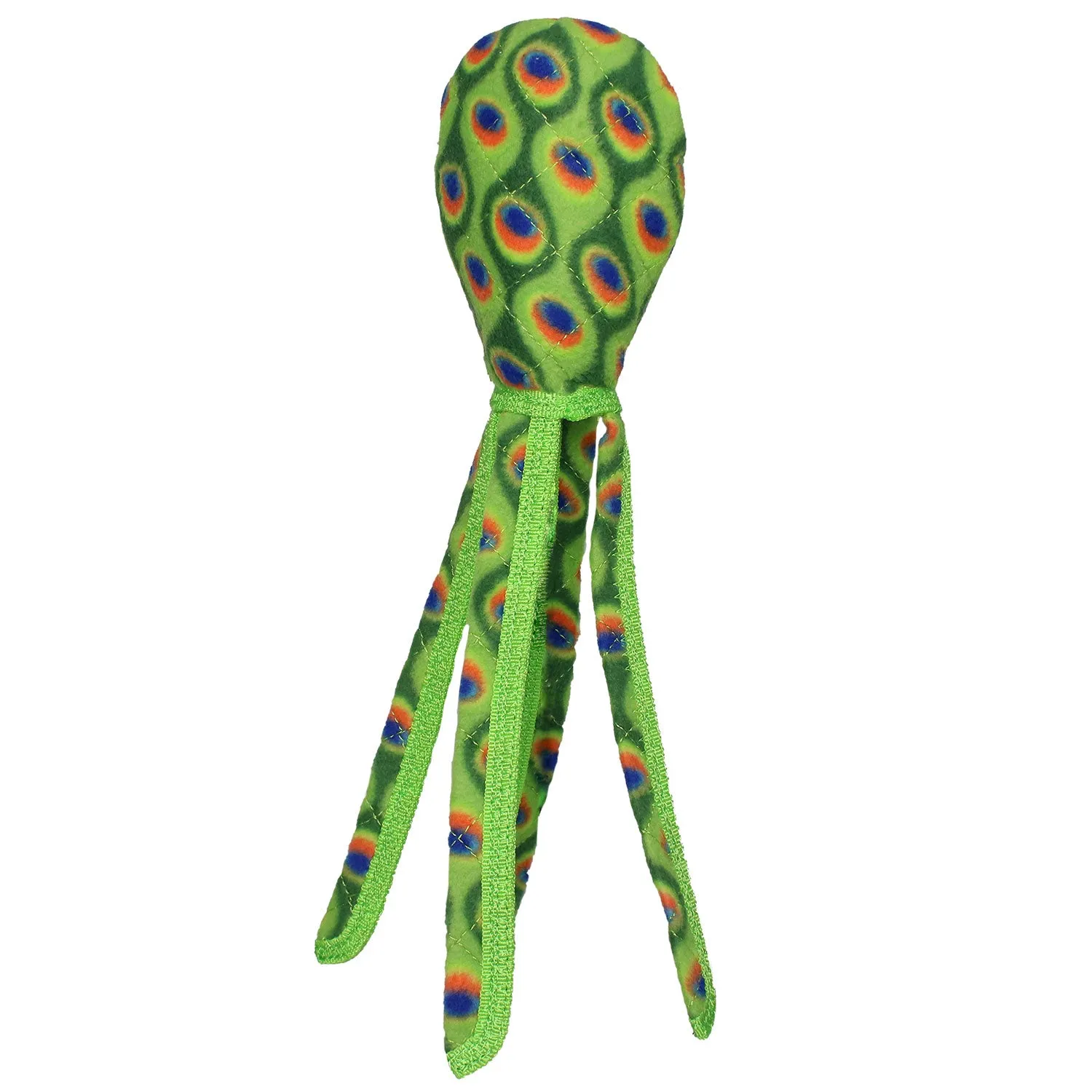 Tuffy Dog Toy Kaleidoscope the Green Squid