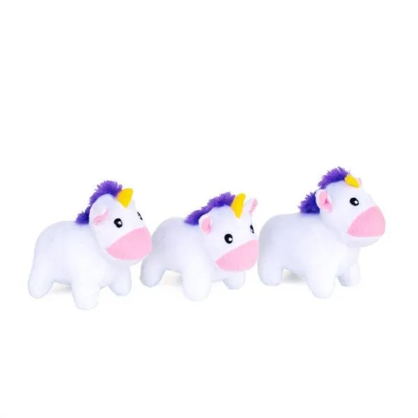 ZippyPaws Zippy Burrow Unicorns Rainbow Puzzle Dog Toy