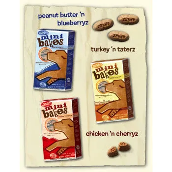 Zuke's Mini Bakes Peanut Butter n' Blueberryz Dog Treat