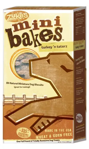 Zuke's Mini Bakes Turkey n' Taterz Dog Treat